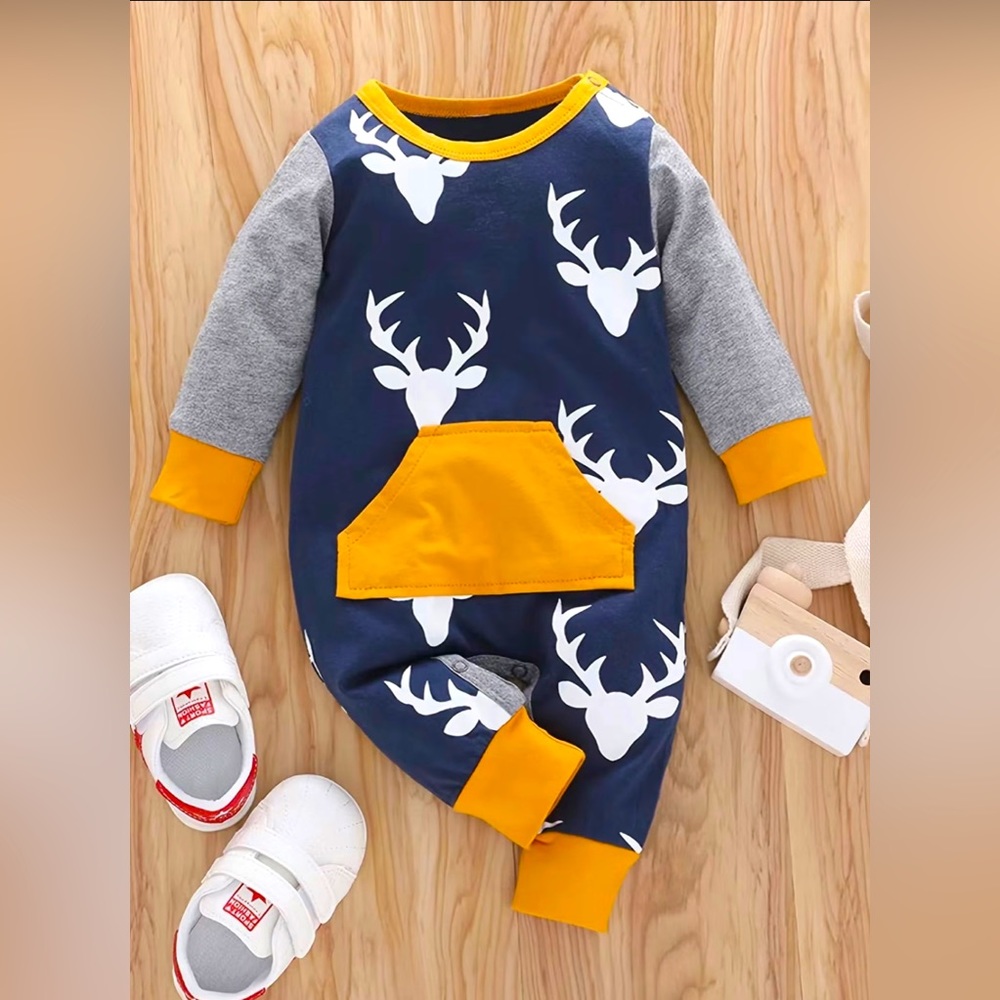 Boys Deer Romper